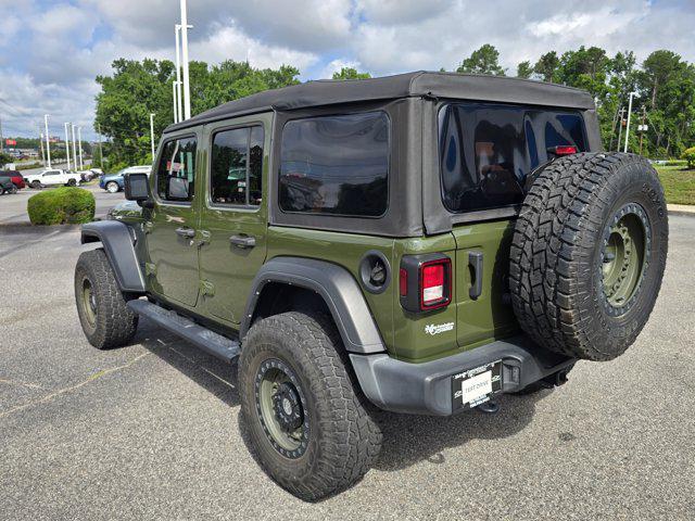 used 2021 Jeep Wrangler Unlimited car, priced at $28,492