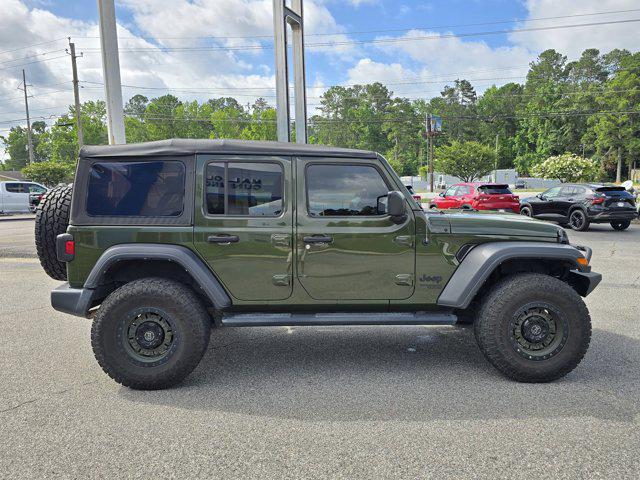 used 2021 Jeep Wrangler Unlimited car, priced at $28,492