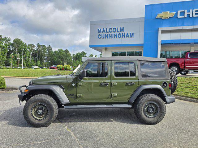 used 2021 Jeep Wrangler Unlimited car, priced at $28,492