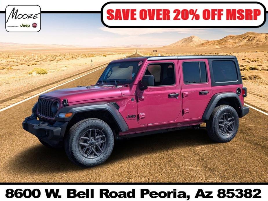 new 2024 Jeep Wrangler car, priced at $39,800