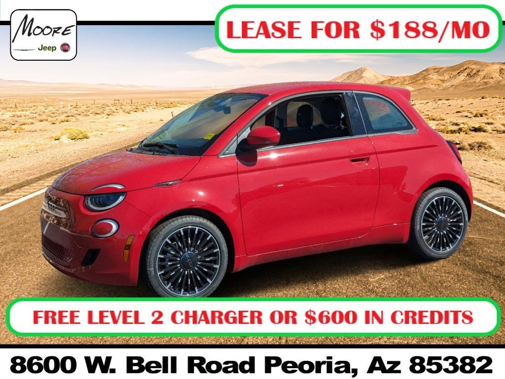 new 2024 FIAT 500e car, priced at $30,995