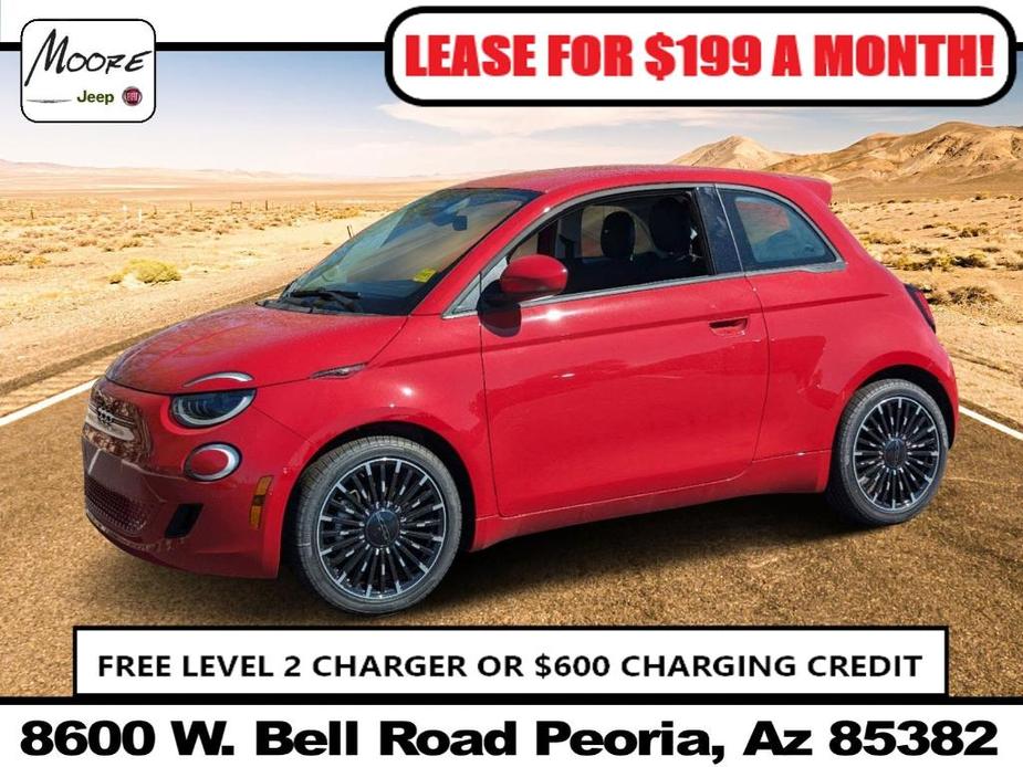 new 2024 FIAT 500e car, priced at $31,995