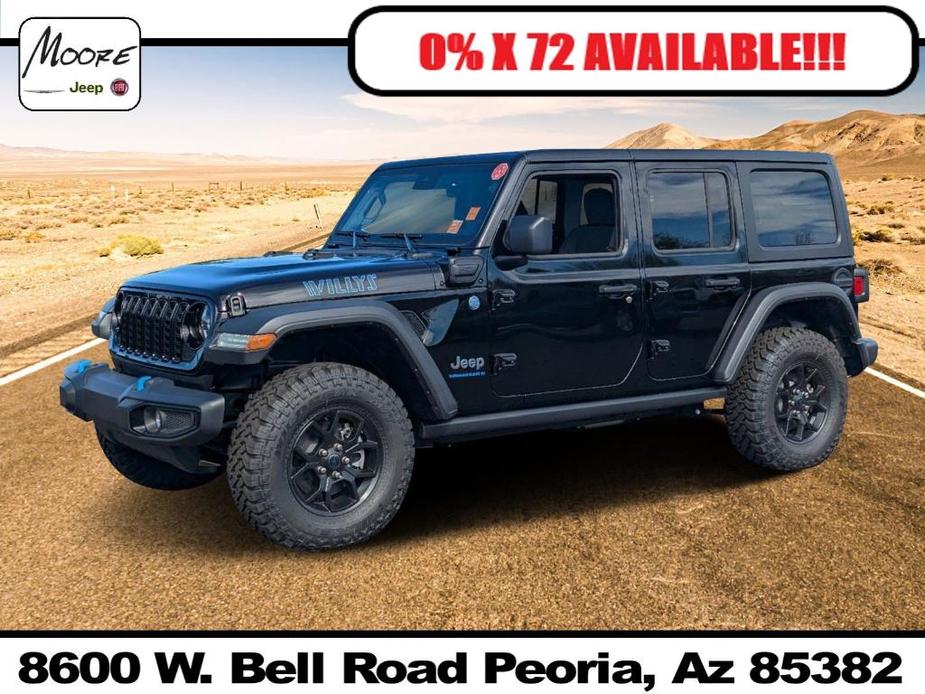 new 2024 Jeep Wrangler 4xe car, priced at $49,915