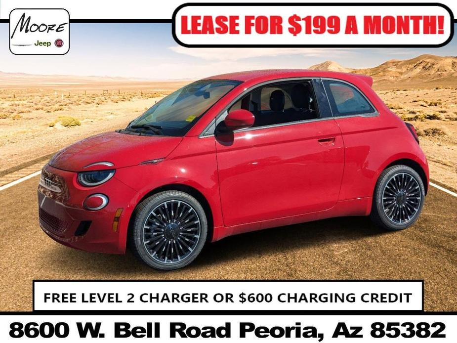 new 2024 FIAT 500e car, priced at $31,995