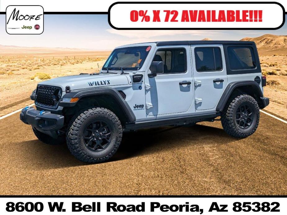 new 2024 Jeep Wrangler 4xe car, priced at $47,415