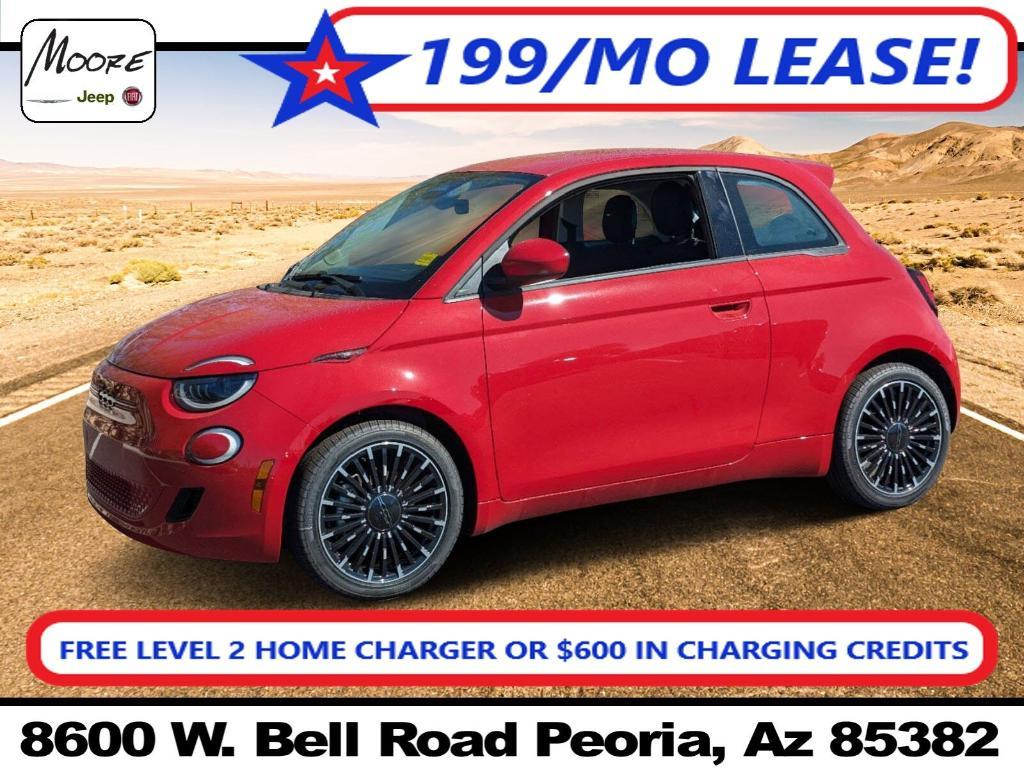 new 2024 FIAT 500e car, priced at $31,495