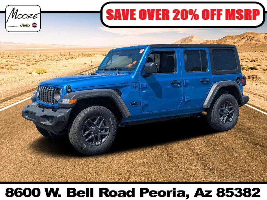 new 2024 Jeep Wrangler car, priced at $38,454