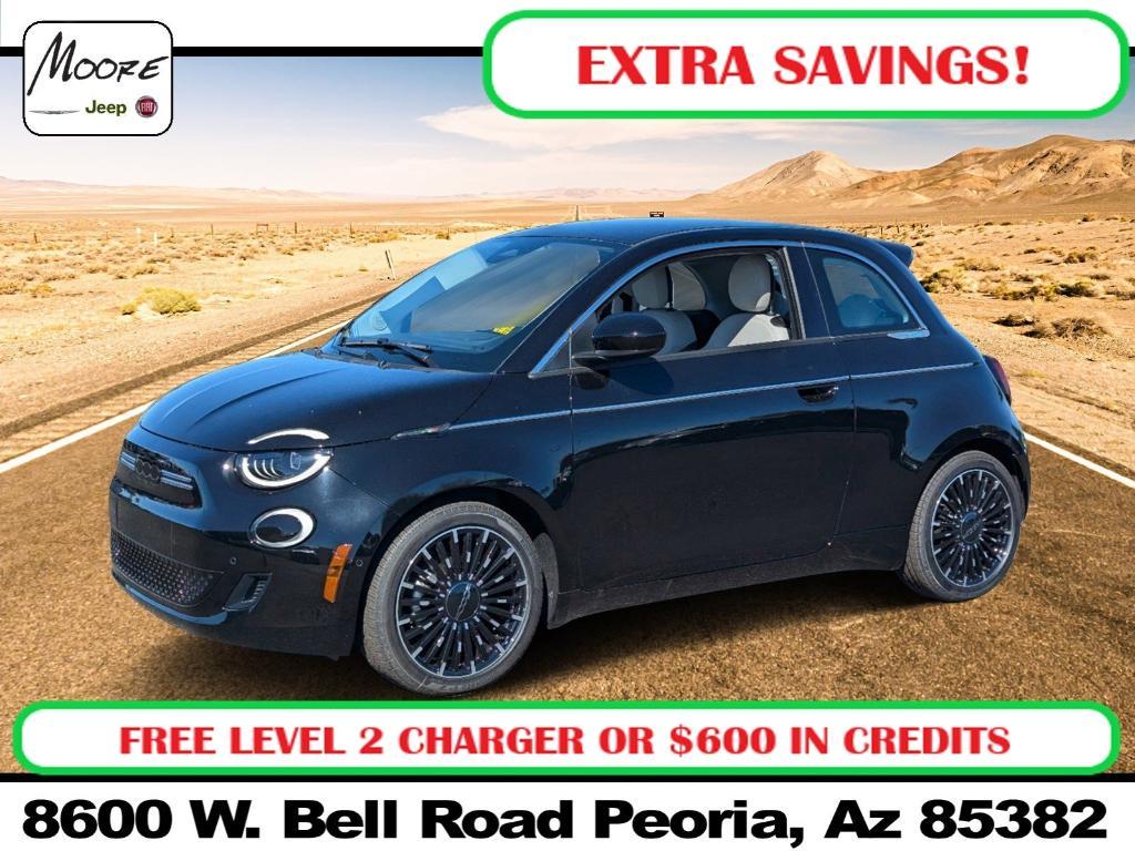 new 2024 FIAT 500e car, priced at $34,495