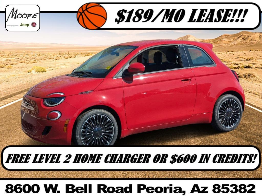 new 2024 FIAT 500e car, priced at $30,995