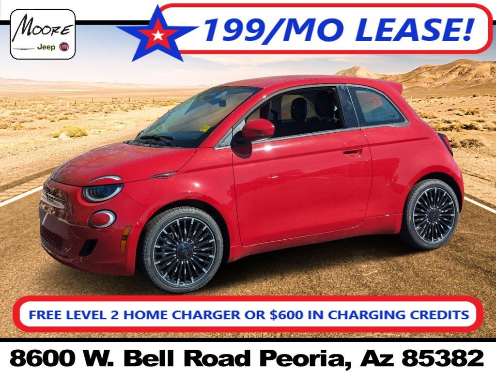 new 2024 FIAT 500e car, priced at $31,495