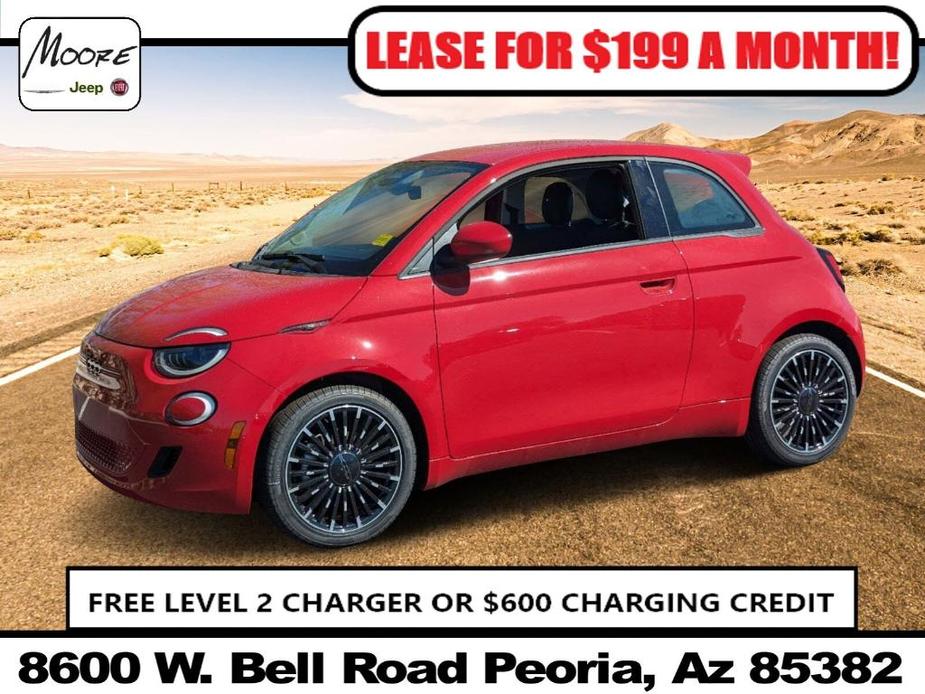 new 2024 FIAT 500e car, priced at $31,995