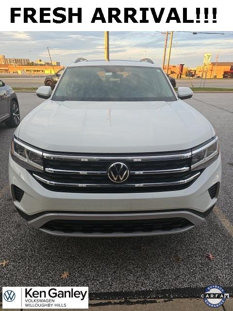 used 2021 Volkswagen Atlas car, priced at $22,750