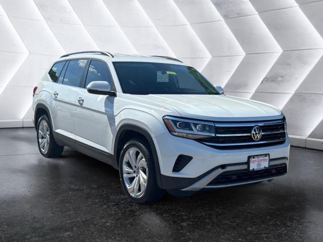 used 2021 Volkswagen Atlas car, priced at $16,612