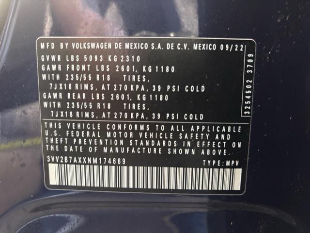 used 2022 Volkswagen Tiguan car, priced at $23,731