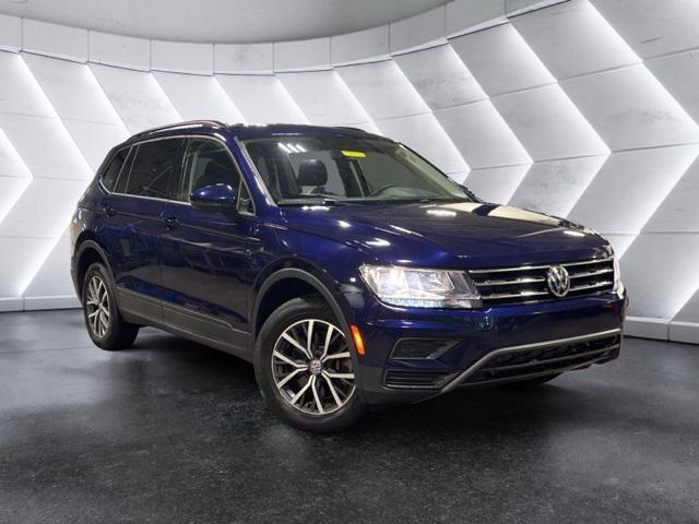 used 2021 Volkswagen Tiguan car, priced at $18,845