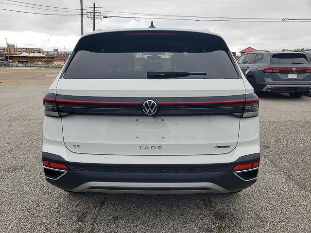 new 2025 Volkswagen Taos car, priced at $30,196