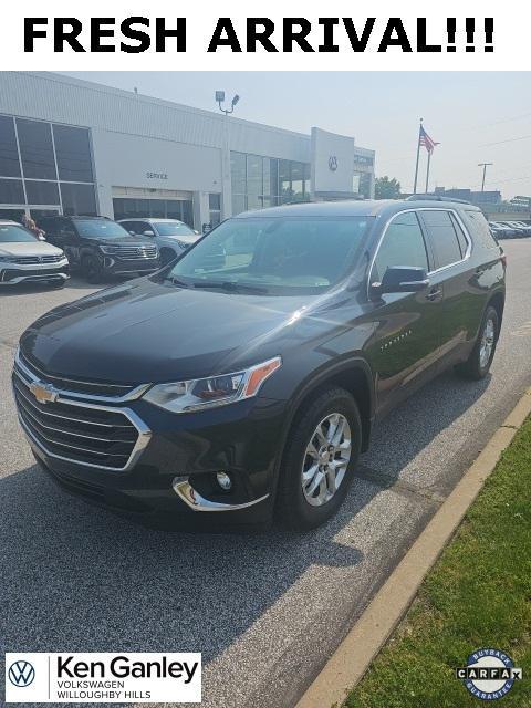 used 2021 Chevrolet Traverse car, priced at $24,195