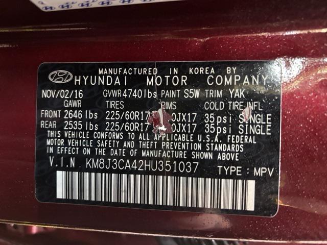 used 2017 Hyundai Tucson car, priced at $11,649