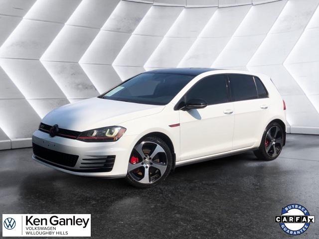 used 2016 Volkswagen Golf GTI car, priced at $15,932