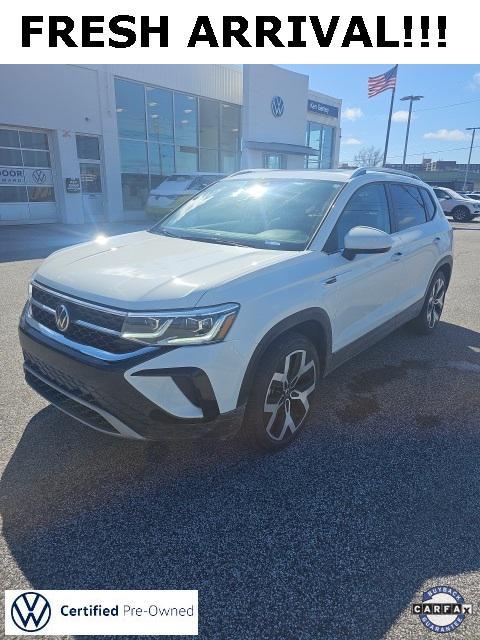 used 2022 Volkswagen Taos car, priced at $25,045