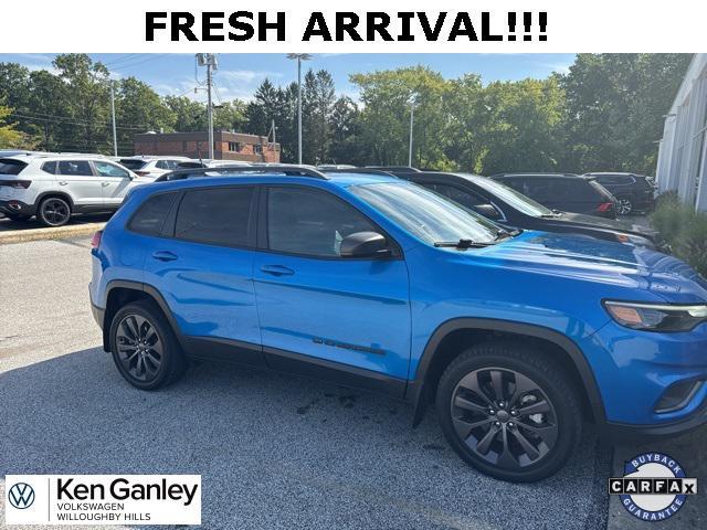 used 2021 Jeep Cherokee car, priced at $20,854