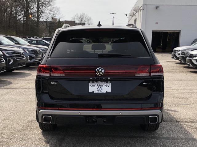 new 2024 Volkswagen Atlas car, priced at $49,208