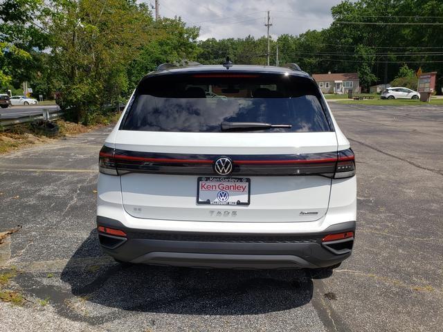new 2025 Volkswagen Taos car, priced at $31,658