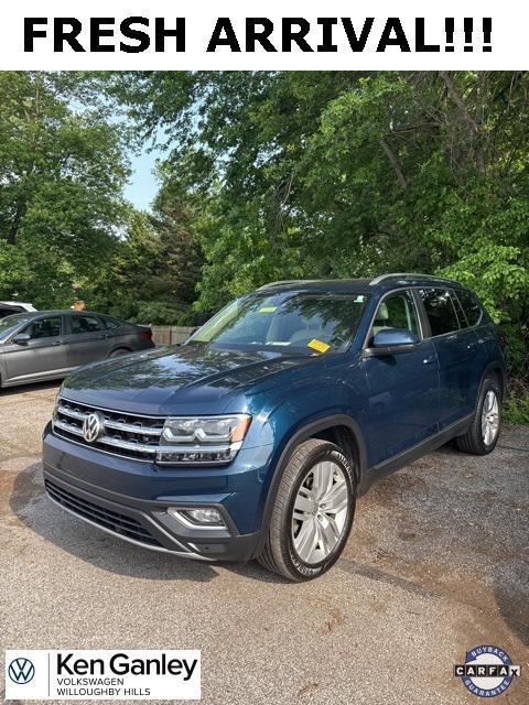 used 2019 Volkswagen Atlas car, priced at $19,195
