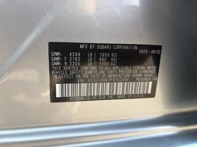 used 2023 Subaru Impreza car, priced at $21,198