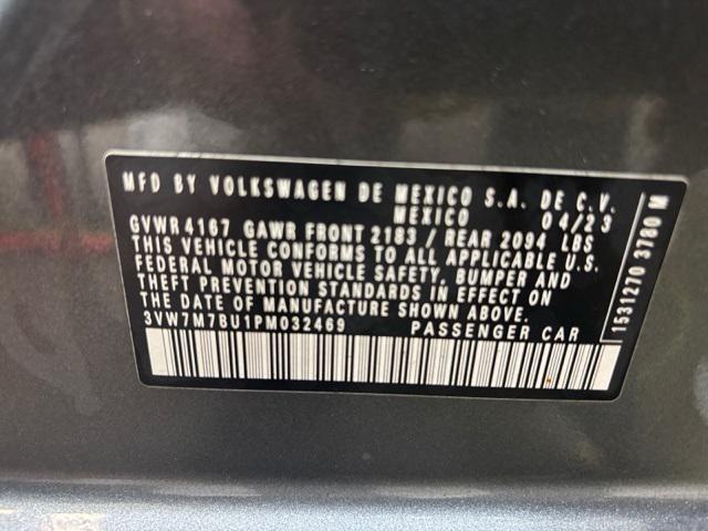 used 2023 Volkswagen Jetta car, priced at $18,077