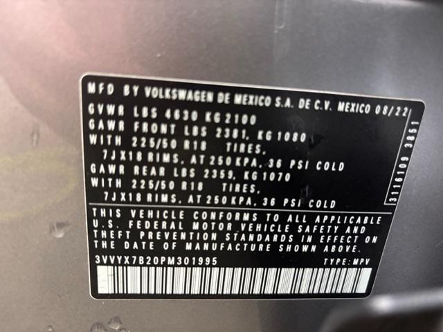 used 2023 Volkswagen Taos car, priced at $21,831