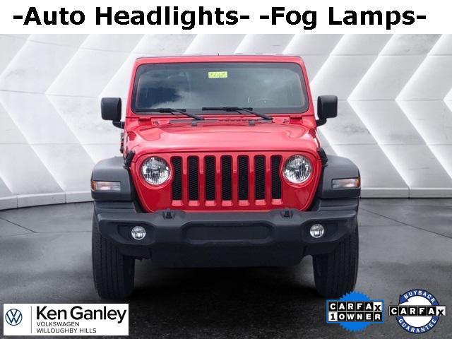 used 2021 Jeep Wrangler Unlimited car, priced at $32,129