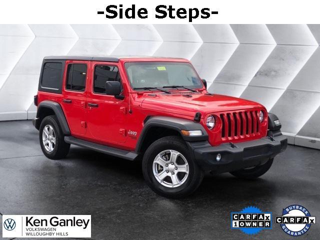 used 2021 Jeep Wrangler Unlimited car, priced at $32,129