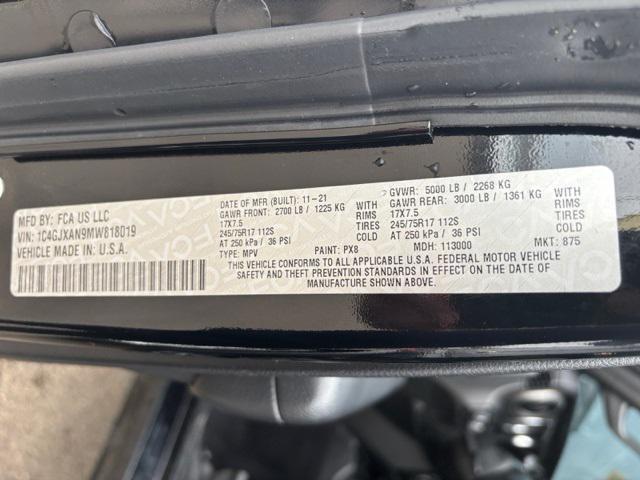 used 2021 Jeep Wrangler car, priced at $25,873