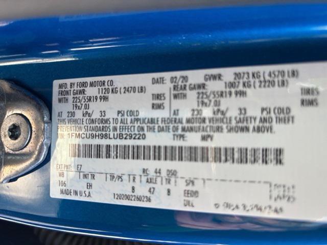 used 2020 Ford Escape car, priced at $18,007