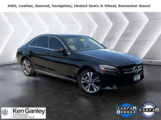 used 2021 Mercedes-Benz C-Class car, priced at $27,936