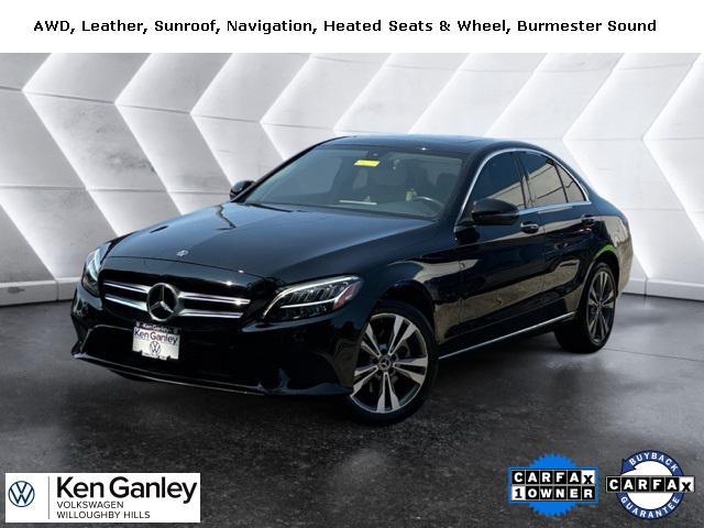 used 2021 Mercedes-Benz C-Class car, priced at $27,936