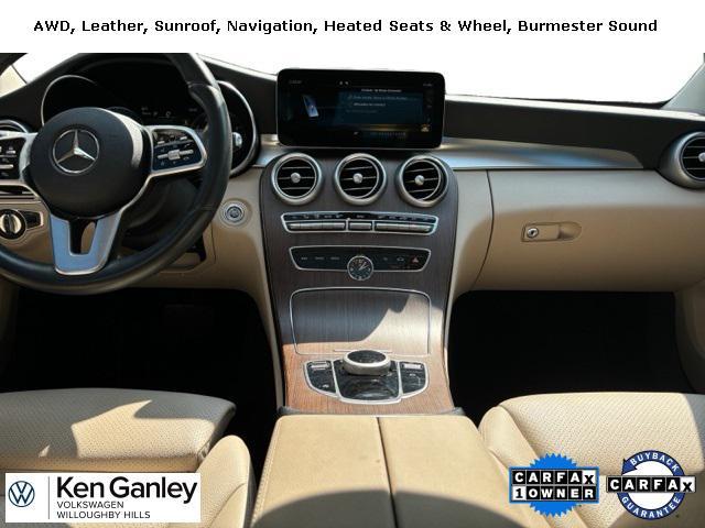 used 2021 Mercedes-Benz C-Class car, priced at $27,936