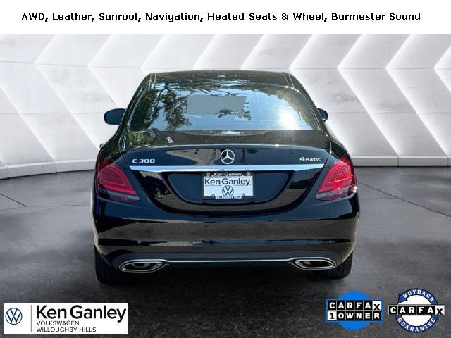 used 2021 Mercedes-Benz C-Class car, priced at $27,936