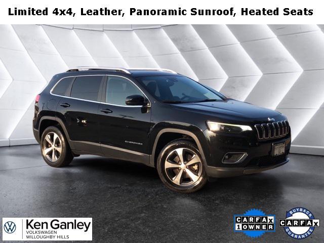 used 2021 Jeep Cherokee car, priced at $22,714