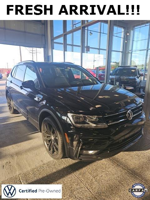 used 2021 Volkswagen Tiguan car, priced at $23,300