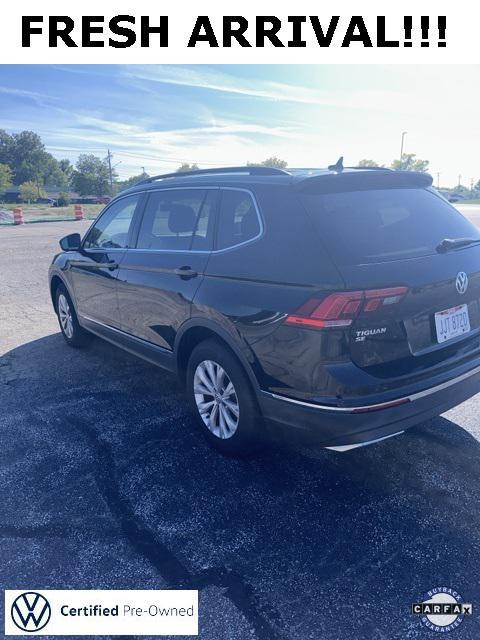 used 2018 Volkswagen Tiguan car, priced at $17,186