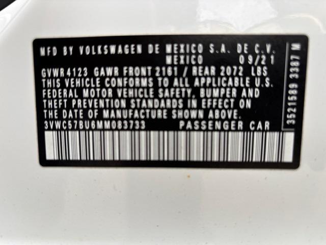 used 2021 Volkswagen Jetta car, priced at $16,462