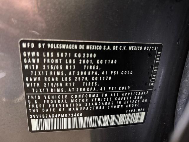 used 2023 Volkswagen Tiguan car, priced at $23,772