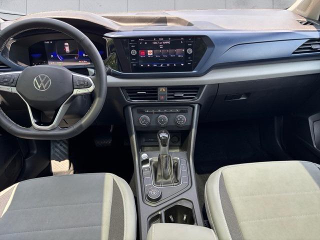 used 2022 Volkswagen Taos car, priced at $21,602