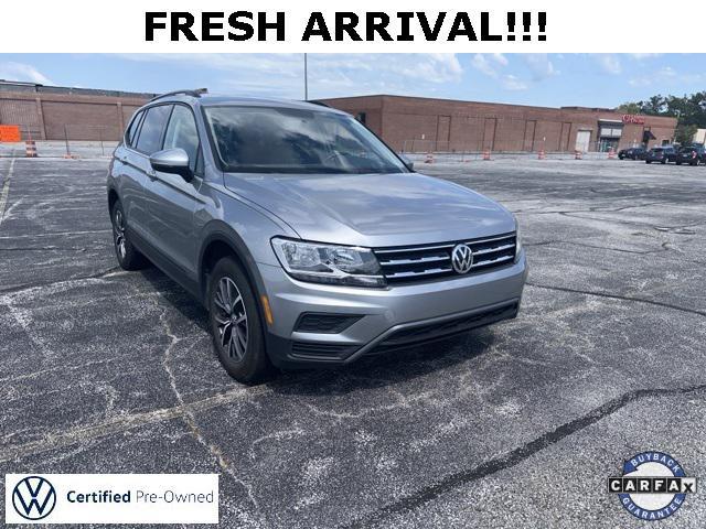 used 2021 Volkswagen Tiguan car, priced at $19,700