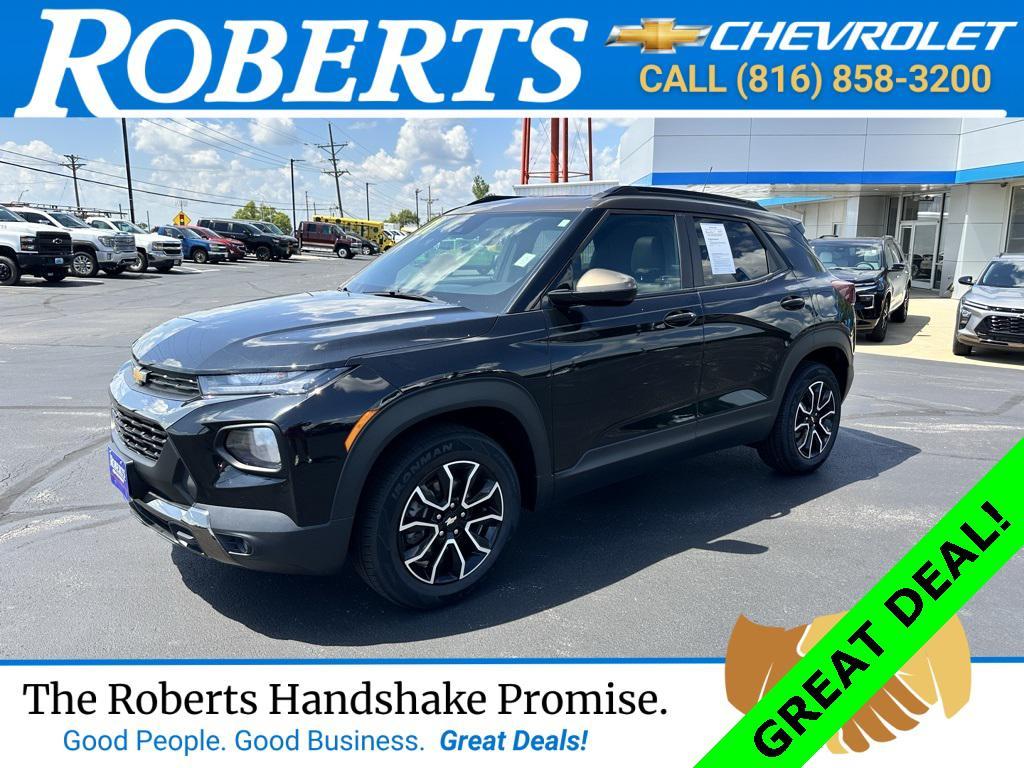 used 2021 Chevrolet TrailBlazer car, priced at $17,200