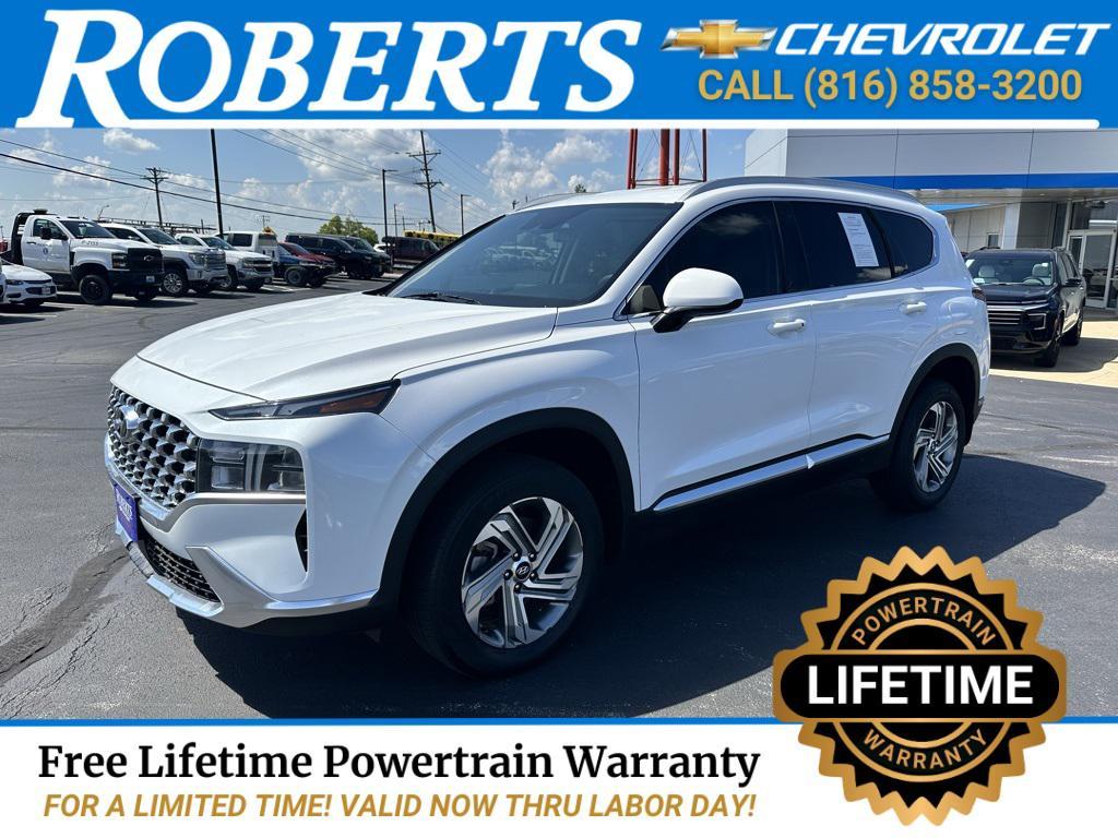 used 2022 Hyundai Santa Fe car, priced at $17,400