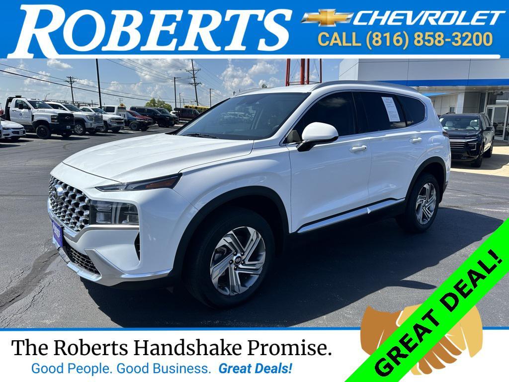 used 2022 Hyundai Santa Fe car, priced at $16,545