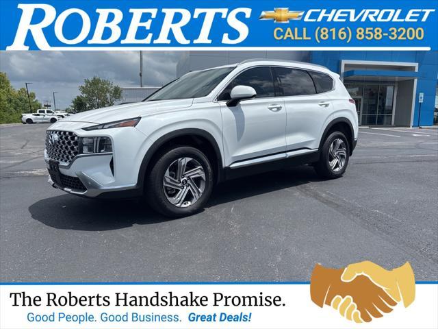 used 2022 Hyundai Santa Fe car, priced at $17,990